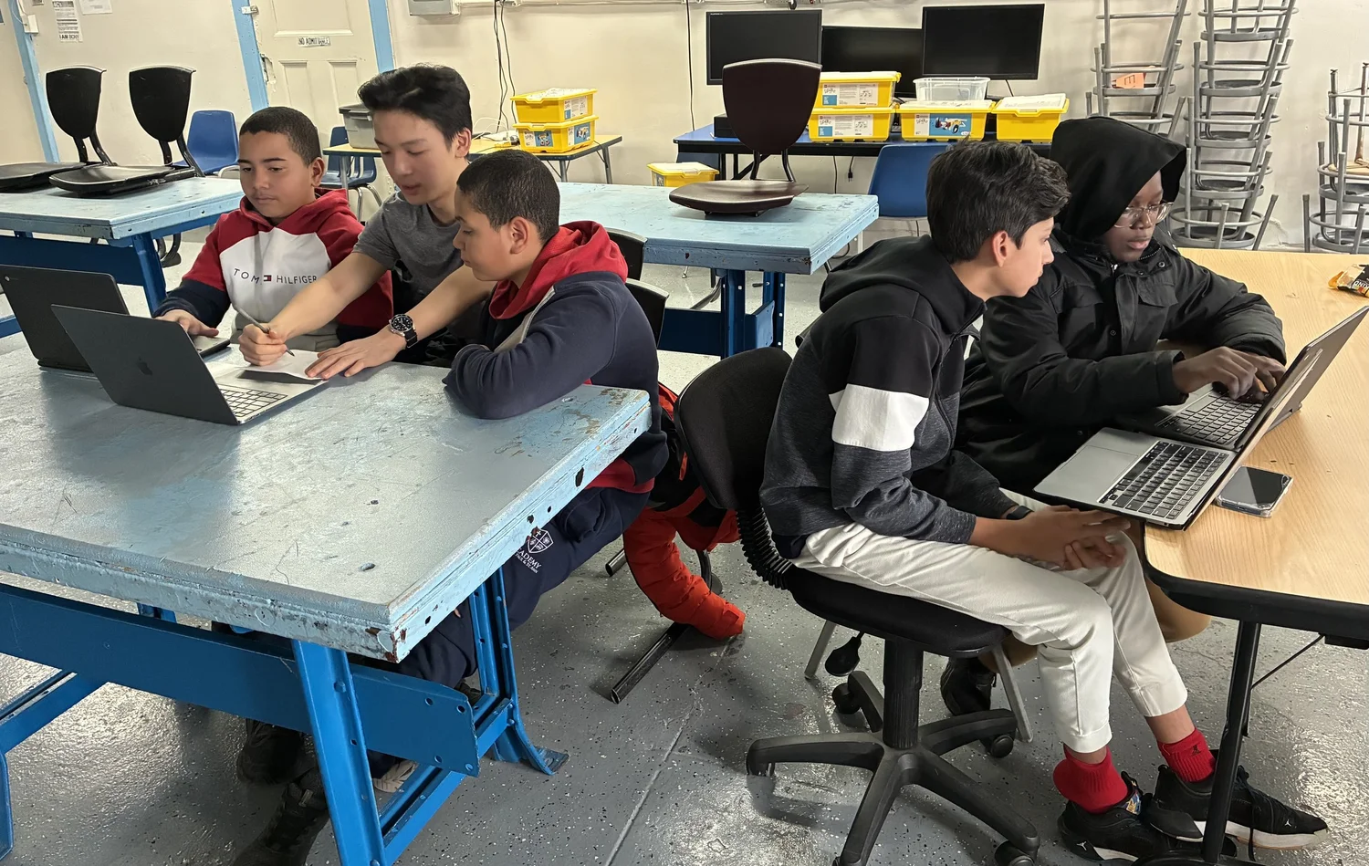 EngageAI instructors teaching AI literacy to a cohort